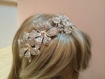 Rhinestone Headband, wedding headband