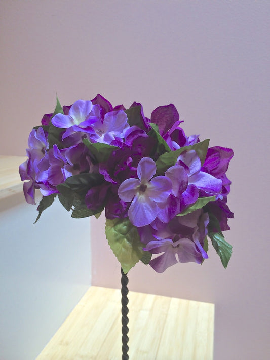 Bridal Floral Fascinator, Wedding headpiece, Flower girl or Brides Maids headpiece, Garden and pool parties, too. Girls party hairpiece!