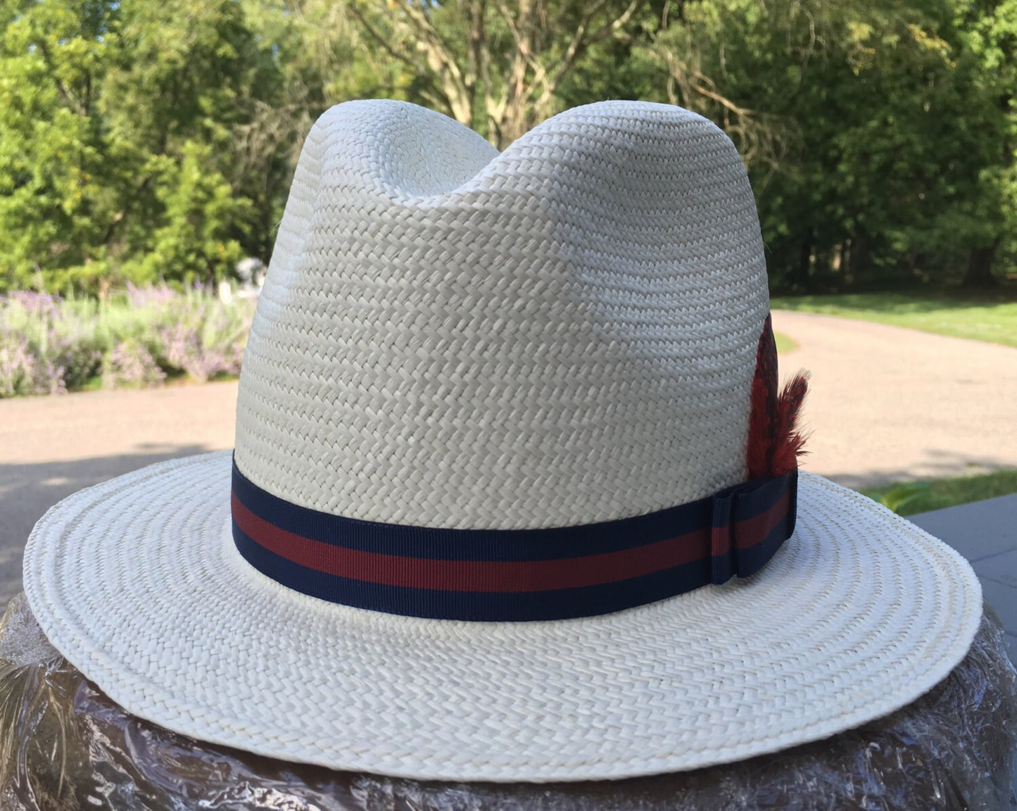 Soft Straw Fedora- Unisex Hat-Summer Straw Hat- Ecuadorian Straw Hat- Mens Straw Hat- Custom Made Hat- Ladies Fedora- Summer Hat- Casual Hat